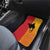 Papua New Guinea Oro Tapa Personalised Car Mats Simple Bird of Paradise Style - Polynesian Pride