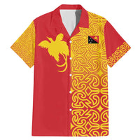 Papua New Guinea Oro Tapa Personalised Family Matching Mermaid Dress and Hawaiian Shirt Simple Bird of Paradise Style - Polynesian Pride