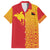 Papua New Guinea Oro Tapa Personalised Family Matching Summer Maxi Dress and Hawaiian Shirt Simple Bird of Paradise Style - Polynesian Pride