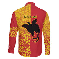 Papua New Guinea Oro Tapa Personalised Family Matching Summer Maxi Dress and Hawaiian Shirt Simple Bird of Paradise Style LT9 - Polynesian Pride