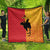 Papua New Guinea Oro Tapa Personalised Quilt Simple Bird of Paradise Style - Polynesian Pride