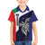 Personalised PNG Bougainville Family Matching Summer Maxi Dress and Hawaiian Shirt Bird of Paradise Tattoo Flag Motif - Polynesian Pride