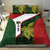 Personalised PNG Chimbu Province Bedding Set Bird of Paradise Tattoo Flag Motif - Polynesian Pride