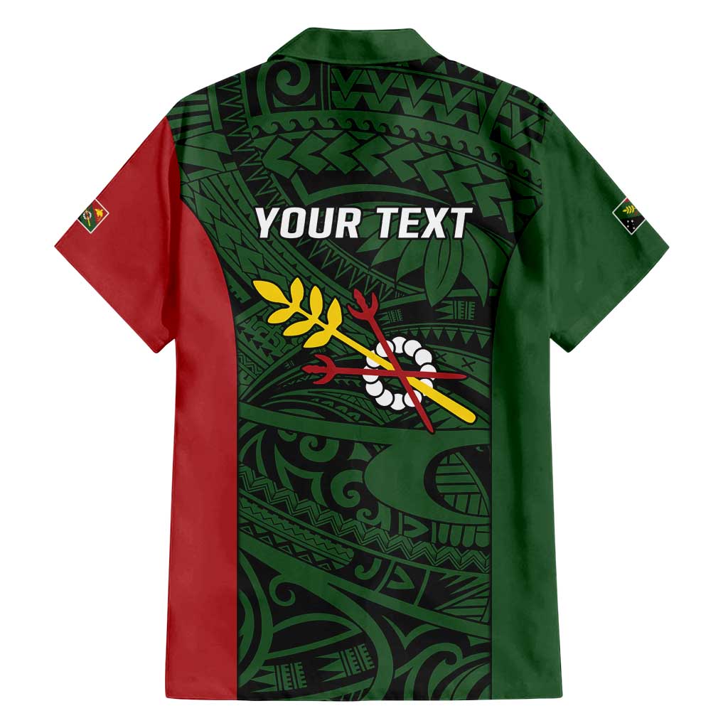 Personalised PNG Chimbu Province Family Matching Summer Maxi Dress and Hawaiian Shirt Bird of Paradise Tattoo Flag Motif LT9 - Polynesian Pride