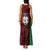 Personalised PNG East New Britain Province Family Matching Tank Maxi Dress and Hawaiian Shirt Bird of Paradise Tattoo Flag Motif - Polynesian Pride