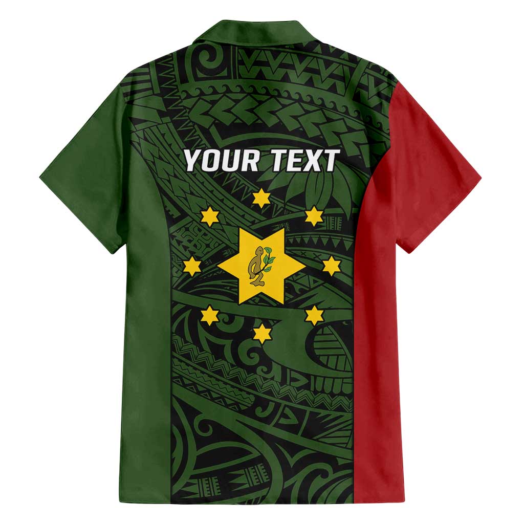 Personalised PNG Eastern Highlands Family Matching Tank Maxi Dress and Hawaiian Shirt Bird of Paradise Tattoo Flag Motif - Polynesian Pride