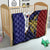 Personalised PNG Milne Bay Province Quilt Bird of Paradise Tattoo Flag Motif - Polynesian Pride