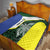Personalised PNG Morobe Province Quilt Bird of Paradise Tattoo Flag Motif - Polynesian Pride