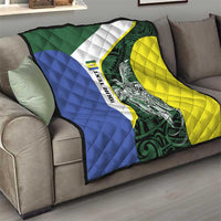 Personalised PNG Morobe Province Quilt Bird of Paradise Tattoo Flag Motif - Polynesian Pride