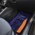 Personalised PNG New Ireland Car Mats Bird of Paradise Tattoo Flag Motif - Polynesian Pride