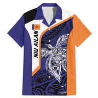 Personalised PNG New Ireland Family Matching Mermaid Dress and Hawaiian Shirt Bird of Paradise Tattoo Flag Motif - Polynesian Pride