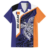 Personalised PNG New Ireland Family Matching Puletasi and Hawaiian Shirt Bird of Paradise Tattoo Flag Motif - Polynesian Pride