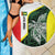 Personalised PNG Oro Province Beach Blanket Bird of Paradise Tattoo Flag Motif - Polynesian Pride