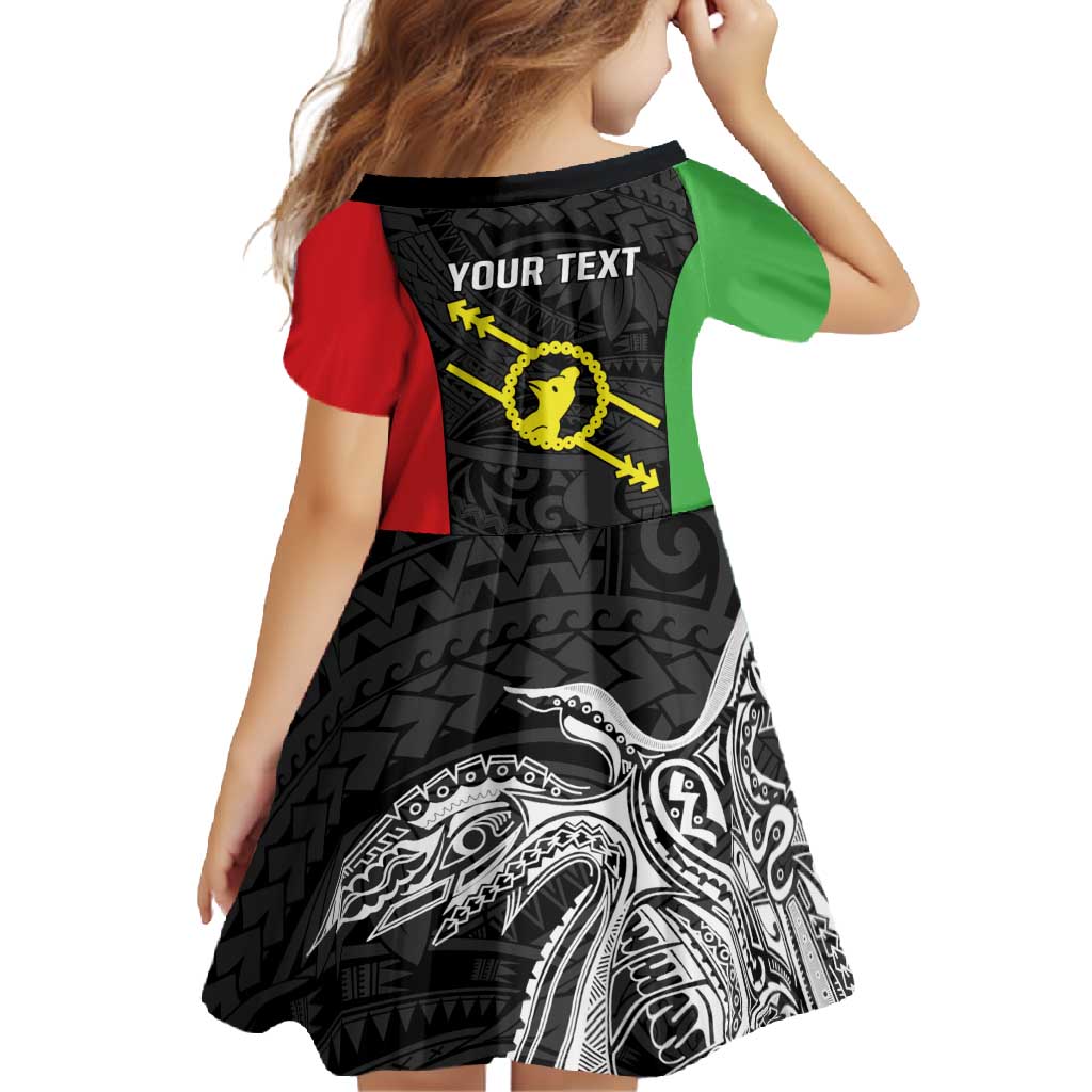 Personalised PNG Southern Highlands Province Family Matching Short Sleeve Bodycon Dress and Hawaiian Shirt Bird of Paradise Tattoo Flag Motif - Polynesian Pride