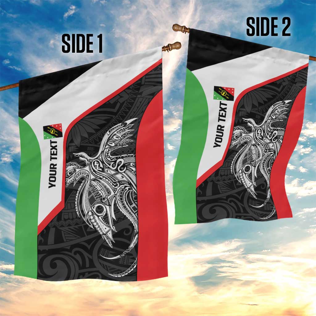 Personalised PNG Southern Highlands Province Garden Flag Bird of Paradise Tattoo Flag Motif - Polynesian Pride