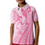 Pacific Girl and Butterfly Cancer Ribbon Personalised Kid Polo Shirt