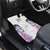 Custom New Zealand Aotearoa Car Mats Pink Maori Paua Shell Indigenous - Polynesian Pride