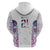 Custom New Zealand Aotearoa Hoodie Pink Maori Paua Shell Indigenous - Polynesian Pride