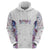 Custom New Zealand Aotearoa Hoodie Pink Maori Paua Shell Indigenous - Polynesian Pride