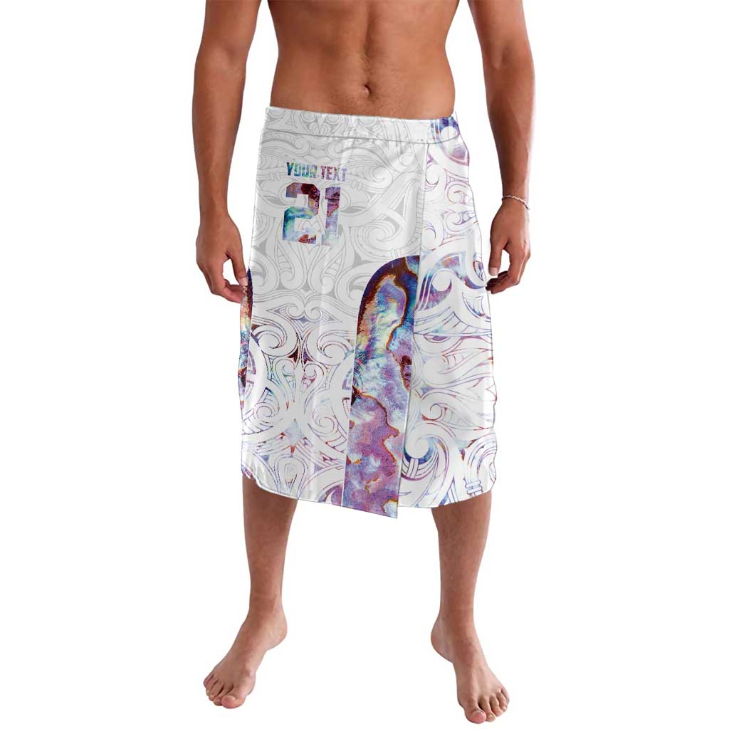 Custom New Zealand Aotearoa Lavalava Pink Maori Paua Shell Indigenous - Polynesian Pride