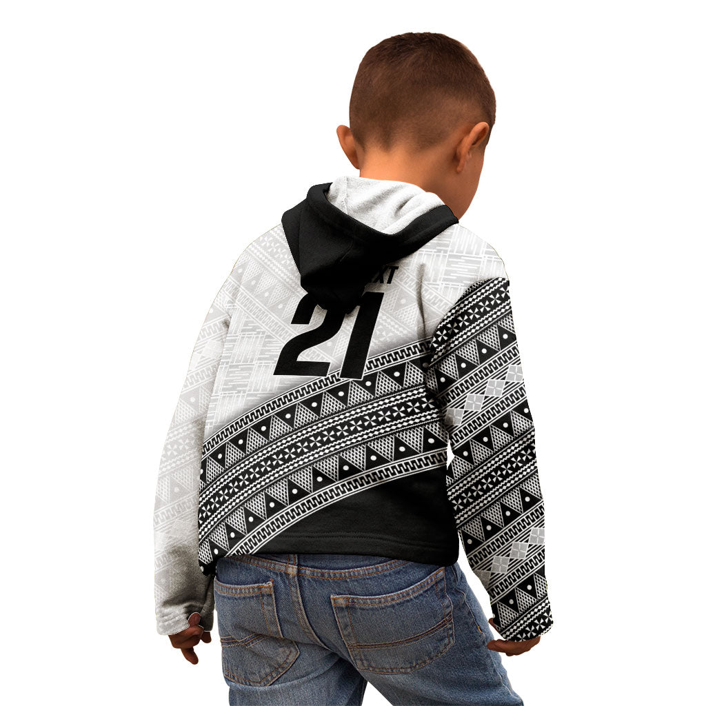 2026 Autumn Rugby Nations Fiji Custom Kid Hoodie Fijian Tapa Tribal Lauhala Inspired LT9 - Polynesian Pride