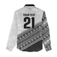 2026 Autumn Rugby Nations Fiji Custom Women Casual Shirt Fijian Tapa Tribal Lauhala Inspired LT9 - Polynesian Pride