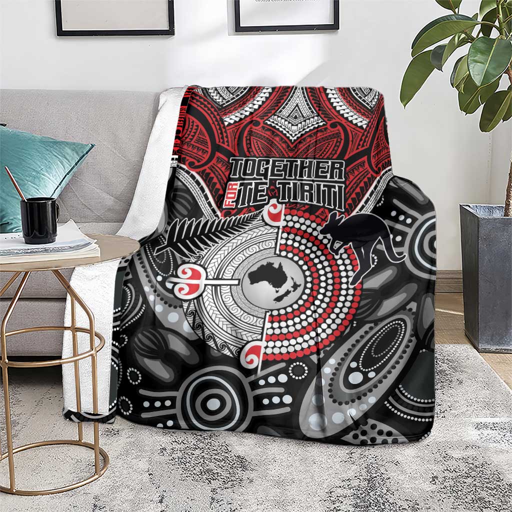 Aotearoa and Australia Blanket New Zealand Honour The Treaty Ake!Ake!Ake!