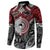Aotearoa and Australia Button Sweatshirt New Zealand Honour The Treaty Ake!Ake!Ake!