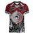 Aotearoa and Australia Women V-Neck T-Shirt New Zealand Honour The Treaty Ake!Ake!Ake!