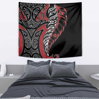 Koru Fern New Zealand Tapestry Maori Tribal Pattern