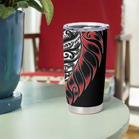 Koru Fern New Zealand Tumbler Cup Maori Tribal Pattern LT9 - Polynesian Pride