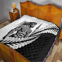 Koru Fern New Zealand Maori Tribal Warrior Quilt