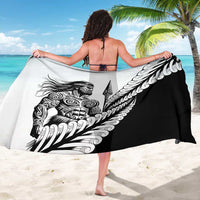 Koru Fern New Zealand Maori Tribal Warrior Sarong