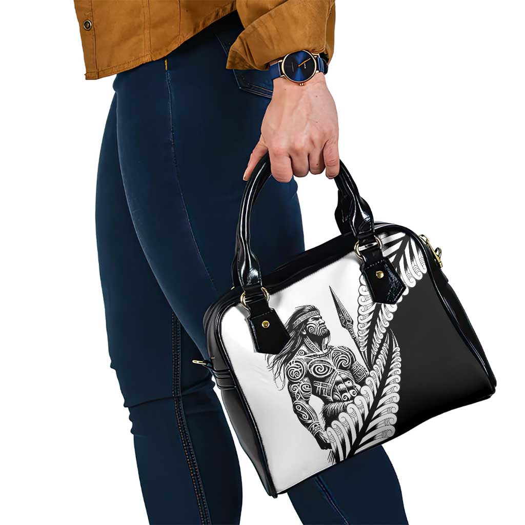 Koru Fern New Zealand Maori Tribal Warrior Shoulder Handbag