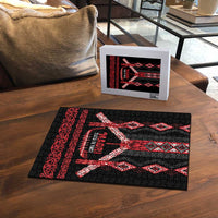 Toitu Te Tiriti Waitangi Puzzle Black Wharenui House - Polynesian Pride