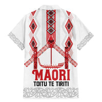 Toitu Te Tiriti Waitangi Family Matching Mermaid Dress and Hawaiian Shirt White Wharenui House - Polynesian Pride