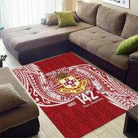 Personalised Kolisi Tonga Atele 142nd Anniversary Area Rug Special Kupesi Pattern LT9 - Polynesian Pride