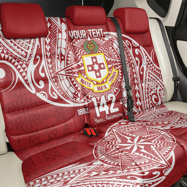 Tonga Kolisi Tonga College Car Seat Covers Simplified Version LT8