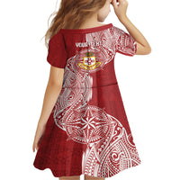 Personalised Kolisi Tonga Atele 142nd Anniversary Family Matching Tank Maxi Dress and Hawaiian Shirt Special Kupesi Pattern