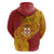 Personalised Kolisi Tonga Atele Hoodie Since 1882 Simple Ngatu Pattern