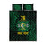 Personalised Tonga Liahona High School 76th Anniversary Quilt Bed Set Special Kupesi Pattern