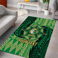 Personalised Tonga Saineha High School Area Rug Since 1978 Special Kupesi Pattern LT9 - Polynesian Pride