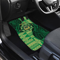 Personalised Tonga Saineha High School Car Mats Since 1978 Special Kupesi Pattern