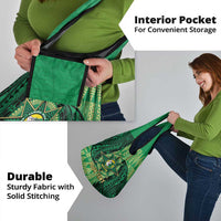 Personalised Tonga Saineha High School Grocery Bag Since 1978 Special Kupesi Pattern