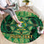 Personalised Tonga Saineha High School Round Carpet Since 1978 Special Kupesi Pattern