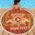 Personalised Tonga Tailulu College Beach Blanket Since 1967 Special Kupesi Pattern Version 1