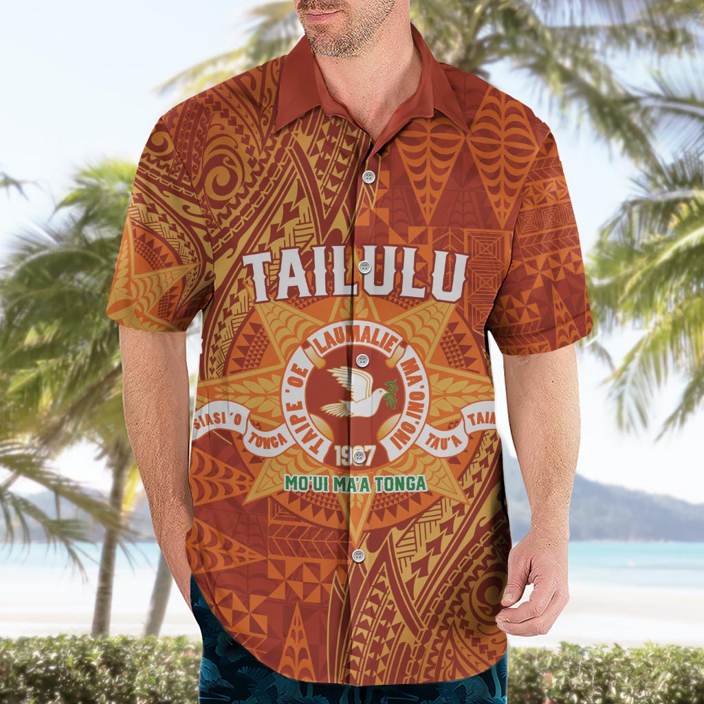 Personalised Tonga Tailulu College Hawaiian Shirt Since 1967 Special Kupesi Pattern Version 1