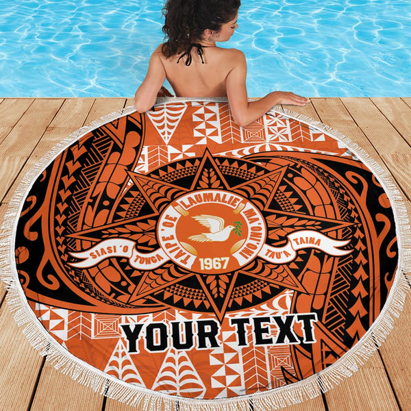 Tailulu College Wall Clock Polynesian Circle No.2 LT6 main image 1