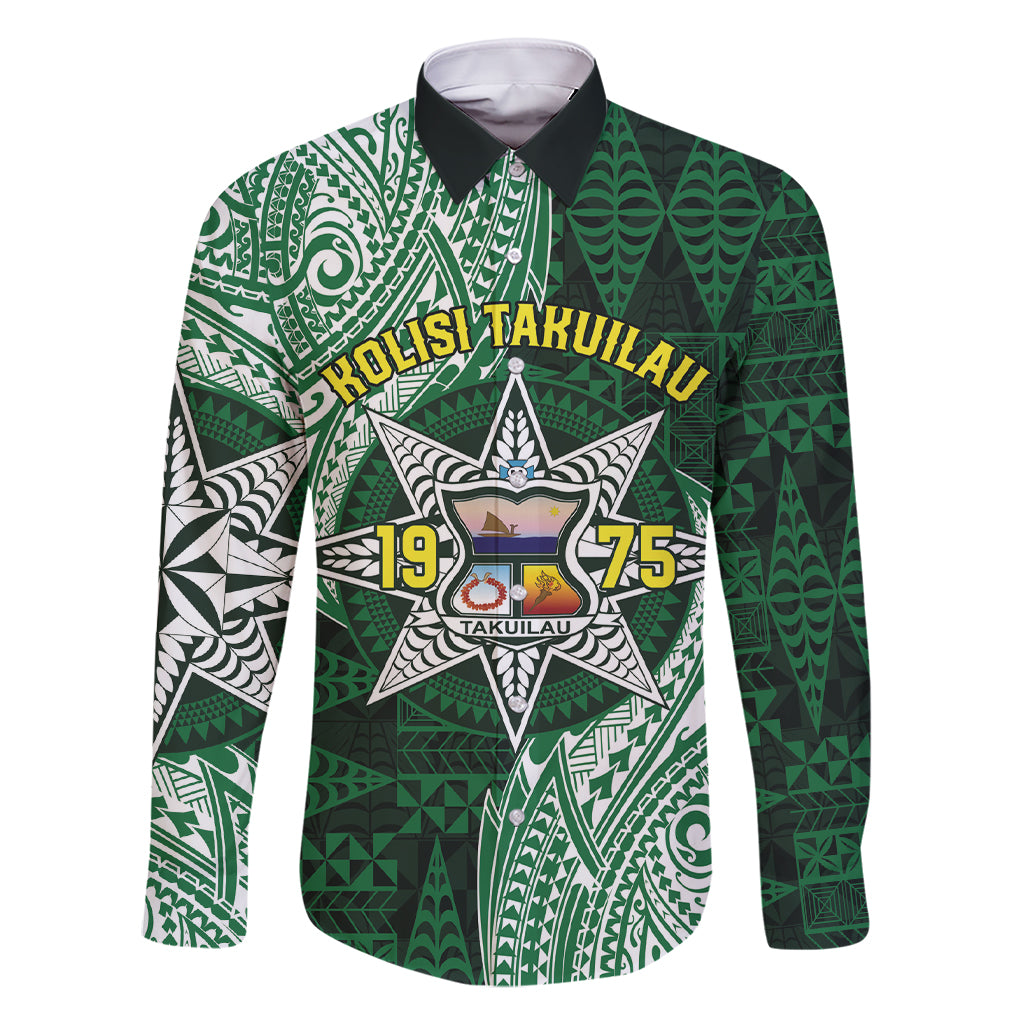 Personalised Tonga Takuilau College Family Matching Short Sleeve Bodycon Dress and Hawaiian Shirt Since 1975 Special Kupesi Pattern