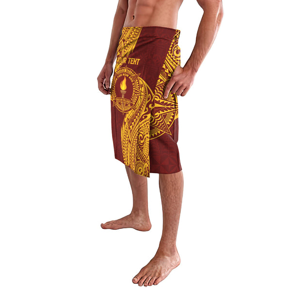 Tonga High School 75th Anniversary Lavalava Red Polynesian Minimalist Style LT9 main image 0